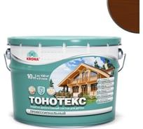 Защитно-декоративный состав для дерева KRONA Тонотекс (палисандр-шоколад; 10 л) 66334602