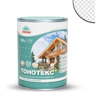 Защитно-декоративный состав для дерева KRONA Тонотекс (бесцветный; 0,9 л) 66330703