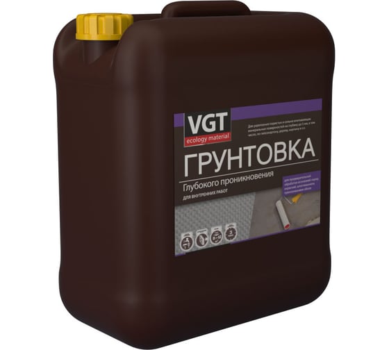 Грунтовка глубокого проникновения для внутренних работ VGT ВД-АК-0301 1кг 18689