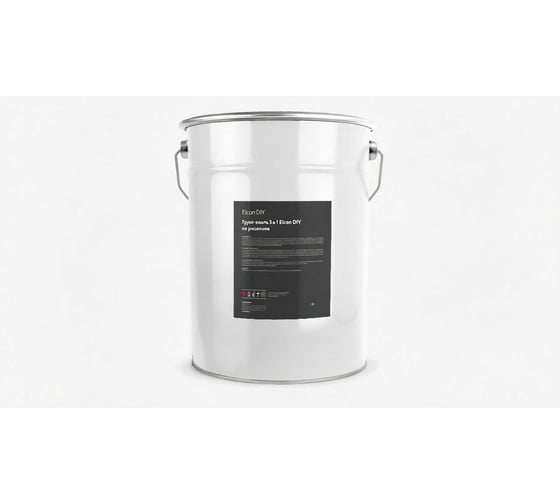 Грунт-эмаль Elcon DIY 3 в 1 по ржавчине матовая серая RAL 7040 9 кг 00-00751232
