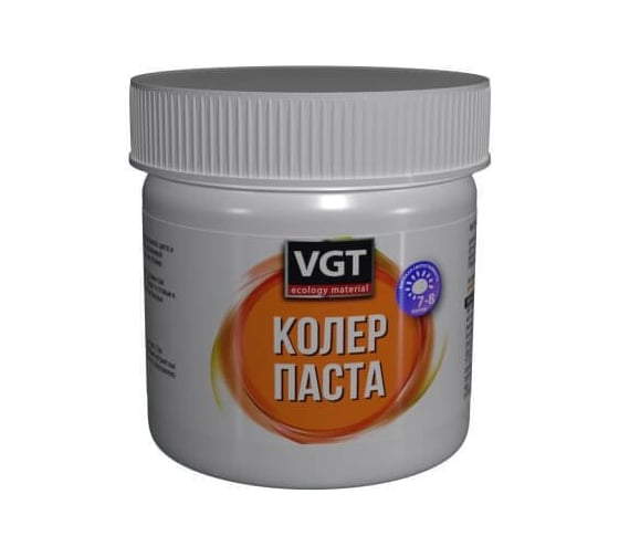 Паста колеровочная VGT концентрат, 0,1 кг, черная 272285