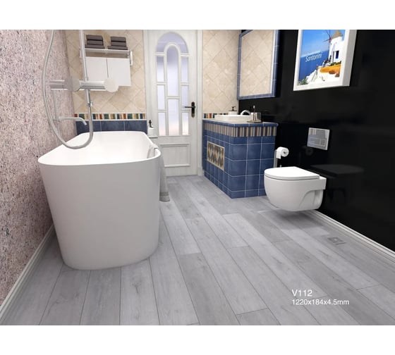Кварцвиниловая плитка Betta SPC Villa MT V112 Дуб Леванто 43 класс 4.5 мм 2.16 м² 000480721