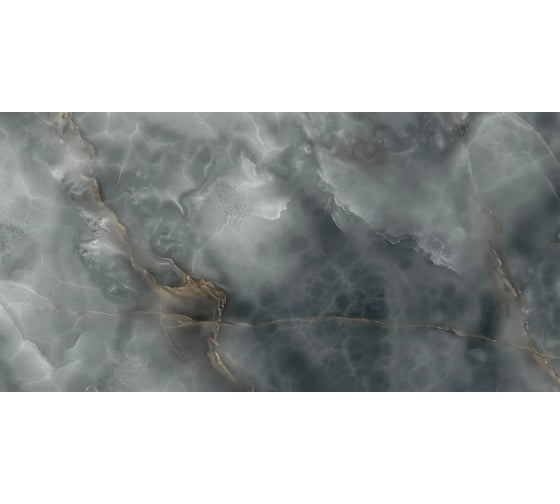 Керамогранит полированный Artkera Group Арт Минерал черный / Art Mineral black 600*1200*7, 2,16м2, черный 60120AML99P