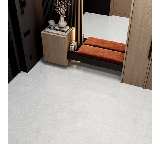 Керамогранит Artkera Group полированный Альта серый / Alta grey 600*1200*7, 2,16м2, серый 60120ATT15P