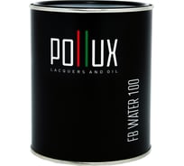 Пропитка для дерева Pollux FB Water 100 (RAL 8019 цвет серо-коричневый; объем 1 л) 4687202235636