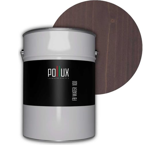 Пропитка для дерева Pollux FB Water 100 Палм Айлендс (цвет орех; объем 5 л) 4687202235520