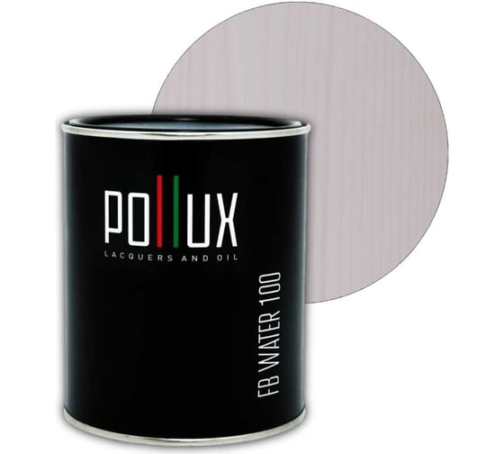 Пропитка для дерева Pollux FB Water 100 Хайамс (цвет белый; объем 1 л) 4687202235452