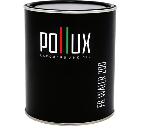 Краска для дерева Pollux FB Water 200 RAL 8017 цвет шоколадно-коричневый объем 1 л FB200C-8017-1L FB200C-8017-1L
