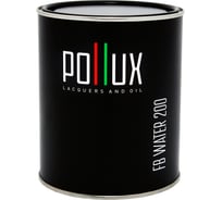 Краска для дерева Pollux FB Water 200 Блэк Сенд (цвет черный; объем 1 л) 4687202235353