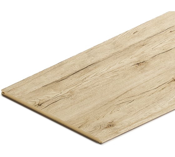Панель STELLA Classic Standart МДФ, 2700x200x6 мм, Дуб Санремо бежевый, упаковка 8 шт. ЦБ-00007482