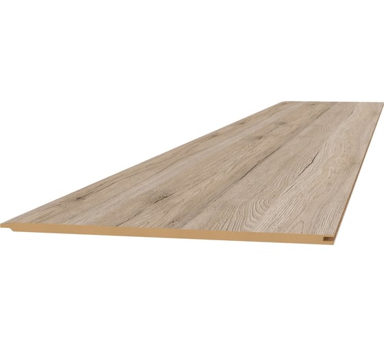 Панель STELLA Classic Standart МДФ, 2700x200x6 мм, Дуб Санремо бежевый, упаковка 8 шт. ЦБ-00007482 1