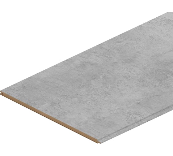Панель STELLA Classic Premium МДФ, 2700x200x6 мм, Бетон Чикаго, упаковка 8 шт. ЦБ-00007583