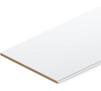 Панель STELLA Classic Standart МДФ, 2700x200x6 мм, белый, упаковка 8 шт. ЦБ-00007506