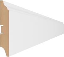 Напольный плинтус STELLA 100B МДФ, 2000x100x16 мм, белый, в упаковке 12 шт. ЦБ-00004402