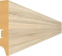 Напольный плинтус STELLA 100А МДФ, 2000x100x16 мм, Дуб Сонома, в упаковке 12 шт. ЦБ-00004428