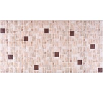 Панель ПВХ STELLA 0.3 мм, мозаика, Дуб белфорт 00000012481