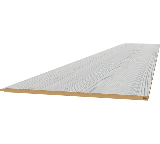 Панель STELLA Classic Standart Exclusive МДФ, 2700x200x6 мм, Ясень Выбеленный, упаковка 8 шт. ЦБ-00009050