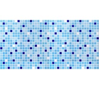 Панель ПВХ STELLA 0.3 мм, мозаика, Микс синий 00000012476