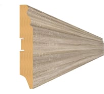 Напольный плинтус STELLA 100E МДФ, 2000x100x16 мм, Дуб Винтаж, в упаковке 12 шт. ЦБ-00004432