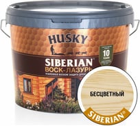 Воск-Лазурь HUSKY SIBERIAN бесцветный 9 л 30005