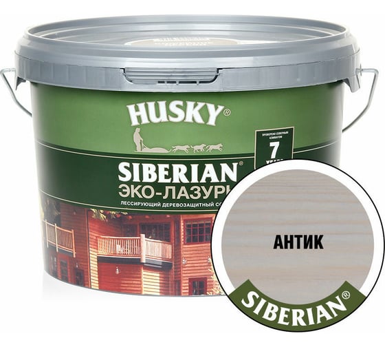 Эко-лазурь HUSKY антик 2,5 л 25190