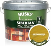 Эко-лазурь HUSKY Калужница 9 л 25226