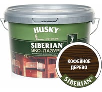 Эко-лазурь HUSKY кофейное дерево 2,5 л 25199