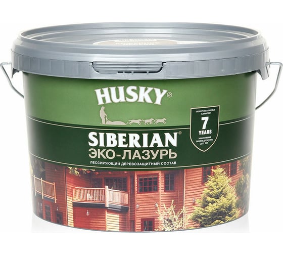 Эко-лазурь HUSKY палисандр 2,5 л 25209