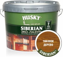 Эко-лазурь HUSKY тиковое дерево 9 л 25227