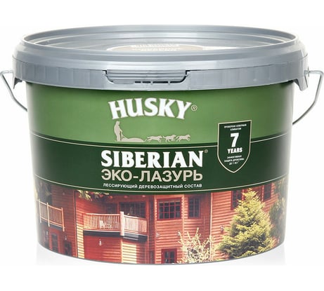 Эко-лазурь HUSKY тиковое дерево 2,5 л 25207