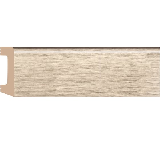 Плинтус напольный Decomaster 58x16x2400 мм D234-72A ДМ