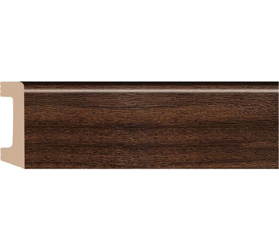 Плинтус напольный Decomaster D234-438ДМ 58x16x2400 мм D234-438 ДМ 1