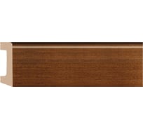 Плинтус напольный Decomaster D234-75ДМ 58x16x2400 мм D234-75 ДМ