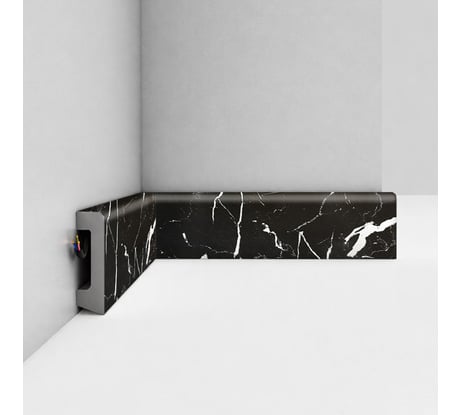 Плинтус напольный Decomaster D234-78ДМ 58x16x2400 мм D234-78 ДМ