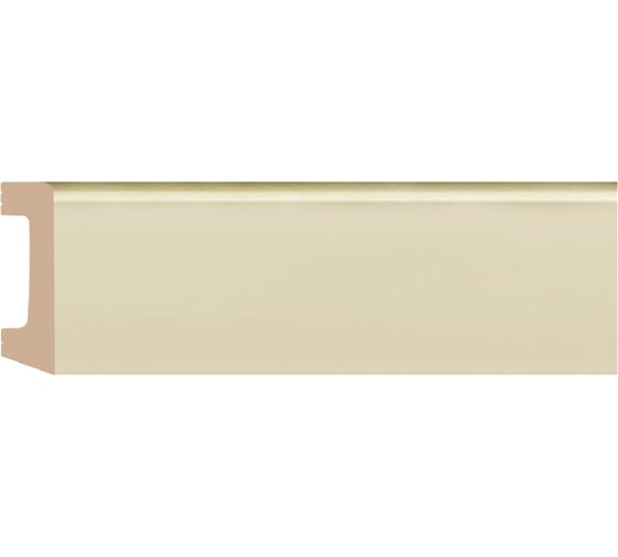 Плинтус напольный Decomaster D234-61ДМ 58x16x2400 мм D234-61 ДМ