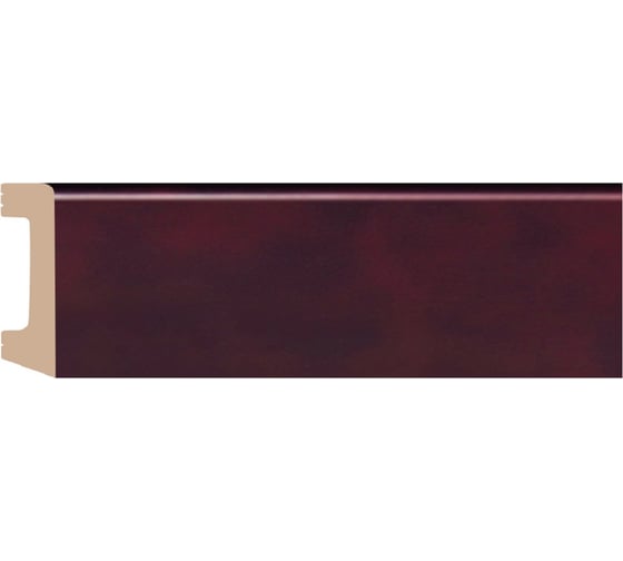 Плинтус напольный Decomaster D234-62ДМ 58x16x2400 мм D234-62 ДМ 1