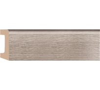 Плинтус напольный Decomaster D234-77ДМ 58x16x2400 мм D234-77 ДМ