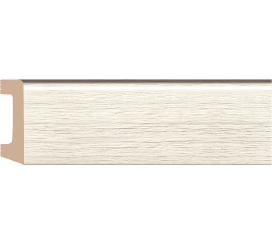Плинтус напольный Decomaster D234-70ДМ 58x16x2400 мм D234-70 ДМ