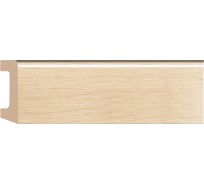 Плинтус напольный Decomaster D234-71ДМ 58x16x2400 мм D234-71 ДМ