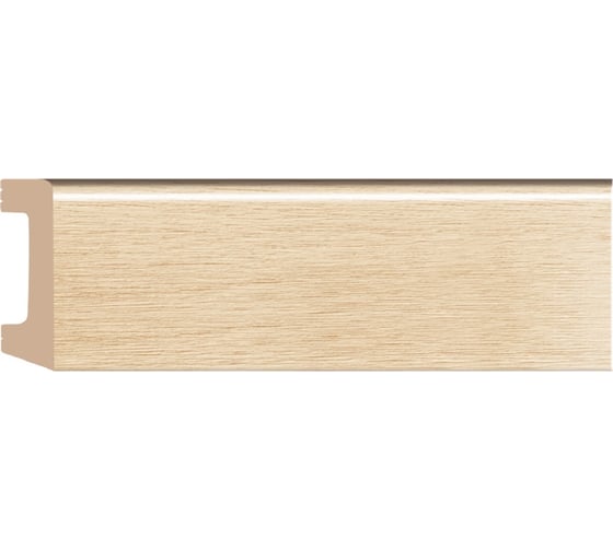 Плинтус напольный Decomaster D234-71ДМ 58x16x2400 мм D234-71 ДМ