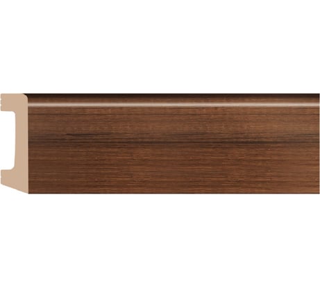 Плинтус напольный Decomaster D234-74ДМ 58x16x2400 мм D234-74 ДМ