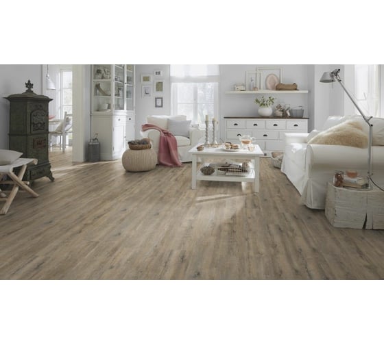 Виниловый пол Wineo коллекция 400 Wood, Embrace Oak Grey DB00110
