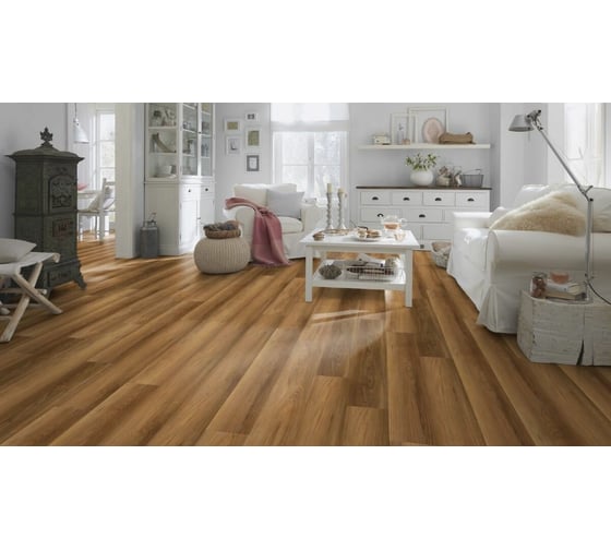 Виниловый пол Wineo коллекция 400 Wood, Romance Oak Brillant DB00119 1