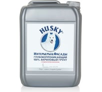 Акриловый 100% Глубокопроникающий грунт HUSKY 10 л 27304