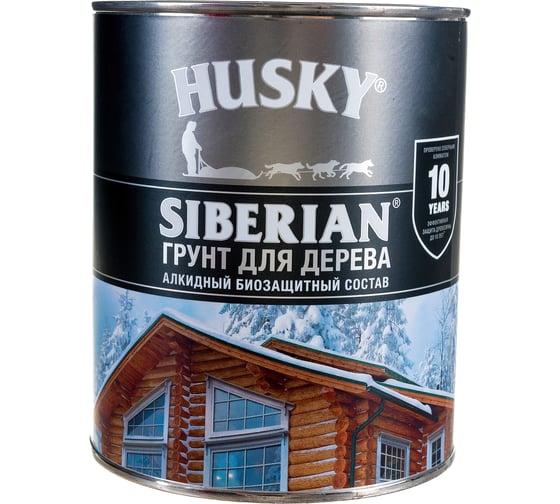 Грунт бесцветный HUSKY SIBERIAN 0,9 л 27034