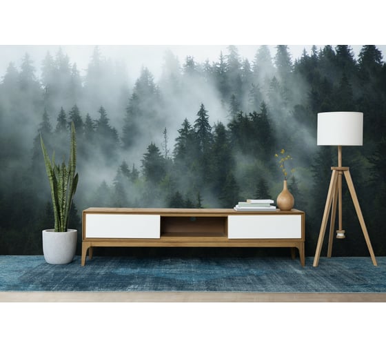 Фотообои флизелиновые PRIMAVERA Хвойный лес PV-1183-P4