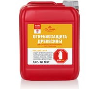 Огнебиозащита OLIMP ОгнебиоII бесцветный, 5 л 12518