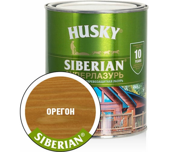 Суперлазурь HUSKY Siberian орегон 0,9 л 30305 1