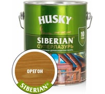 Суперлазурь HUSKY Siberian орегон 2,7 л 30315