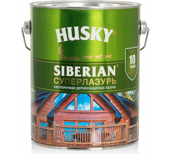 Суперлазурь HUSKY Siberian рябина 2,7 л 30319